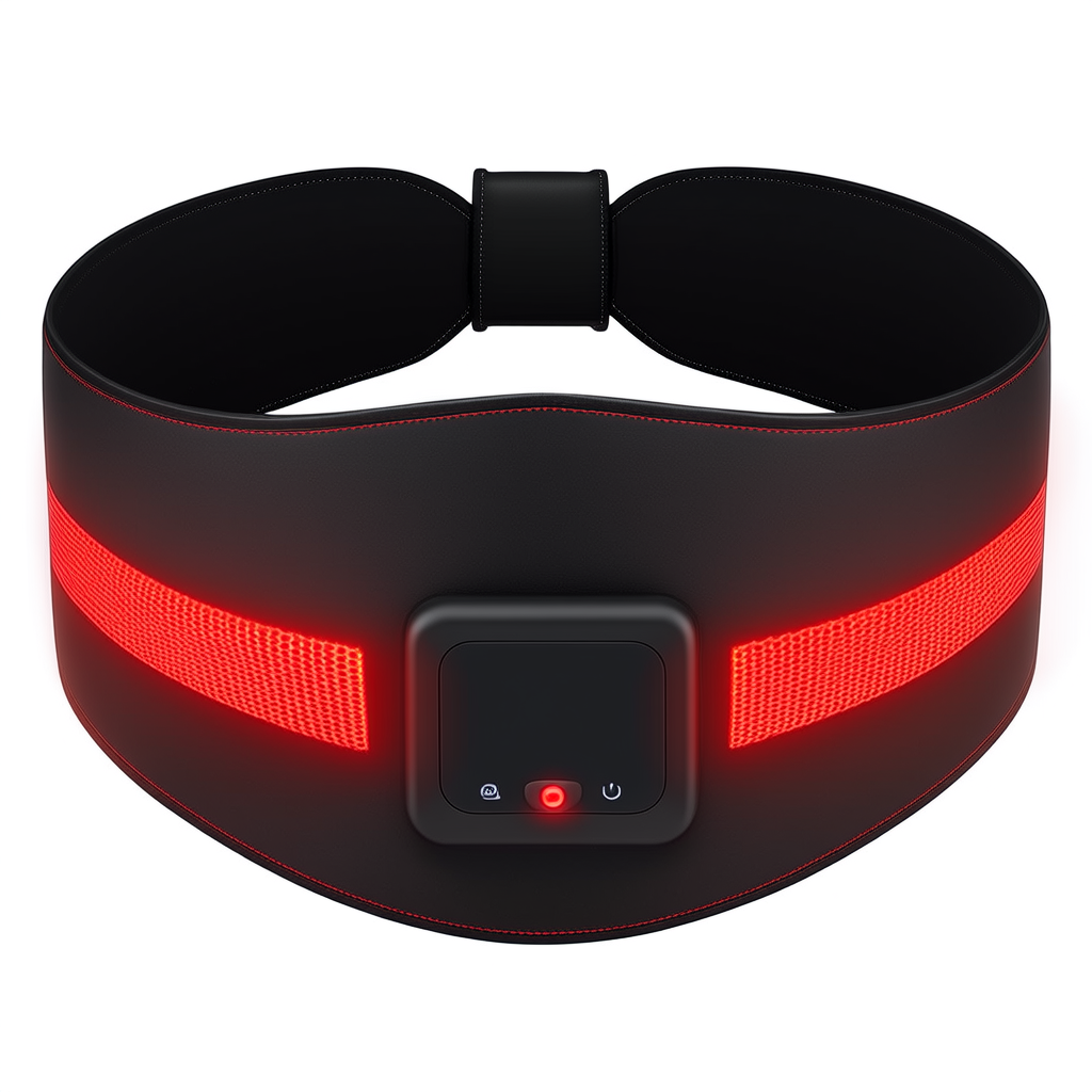CliniEco Infrared Heating Belt - Red Light for Back & Muscle Relief