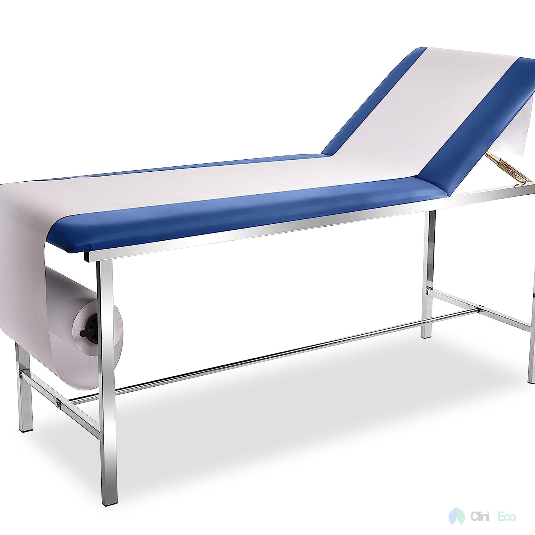 CliniEco Medical Exam Table Roll — Pre-Perforated, 18-Inch, Box of 50 Sheets