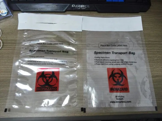 CliniEco Medical Specimen Bags — 6×9-Inch, 95kPa Certified, Leak-Proof, 100-Pack - Image 2