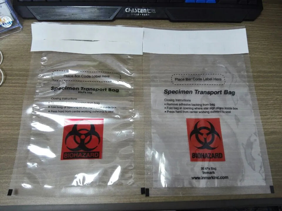 CliniEco Medical Specimen Bags — 6×9-Inch, 95kPa Certified, Leak-Proof, 100-Pack - Image 3