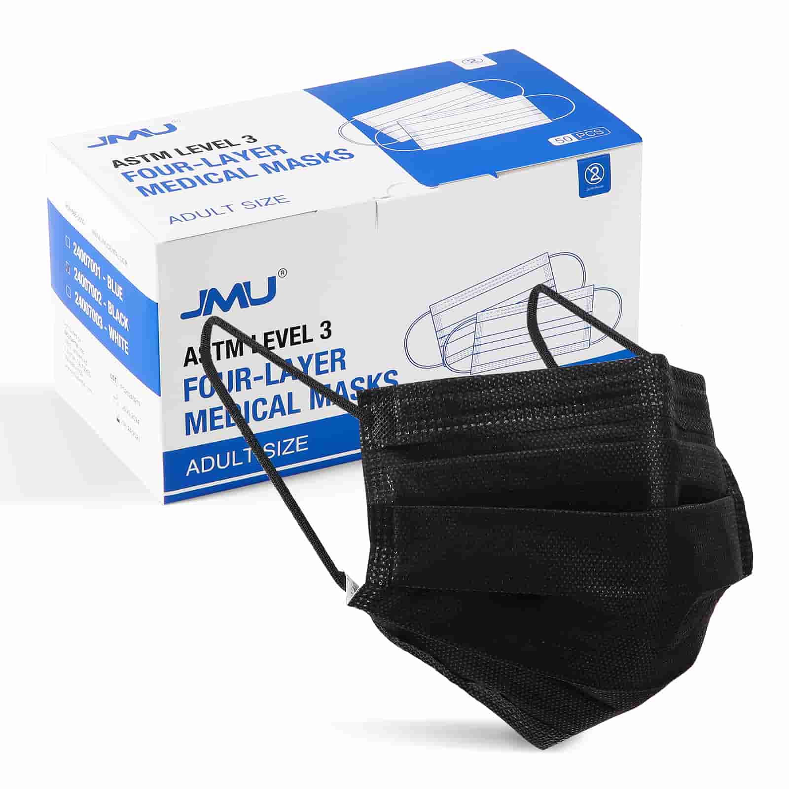 CliniEco Medical Surgical Mask — Individually Wrapped, 3-Ply, 50-Pack