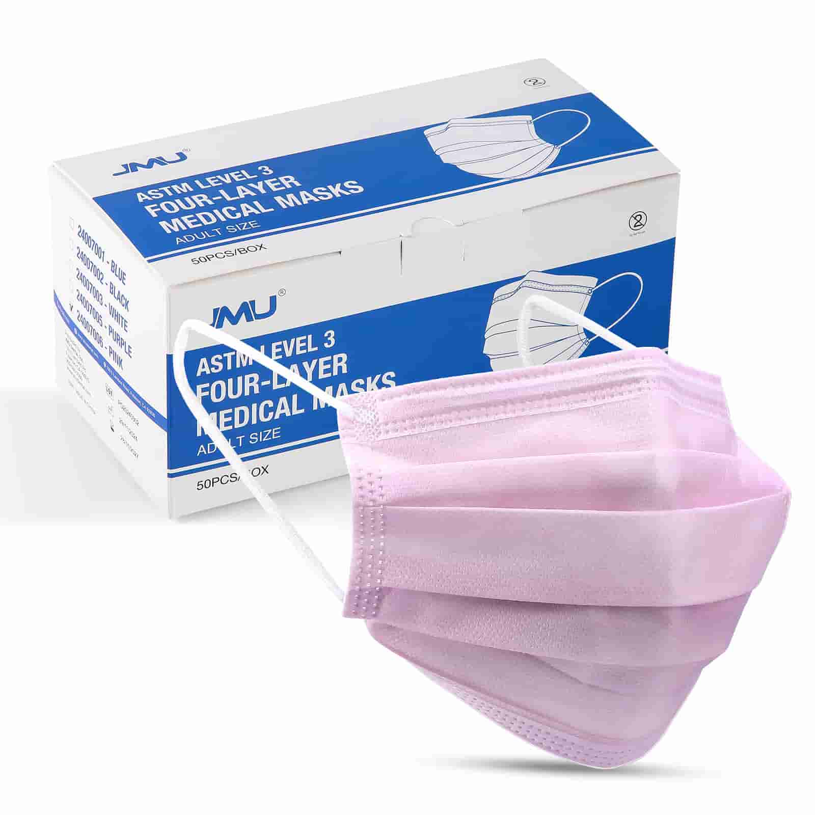 CliniEco Medical Surgical Mask — Individually Wrapped, 3-Ply, 50-Pack - Image 3