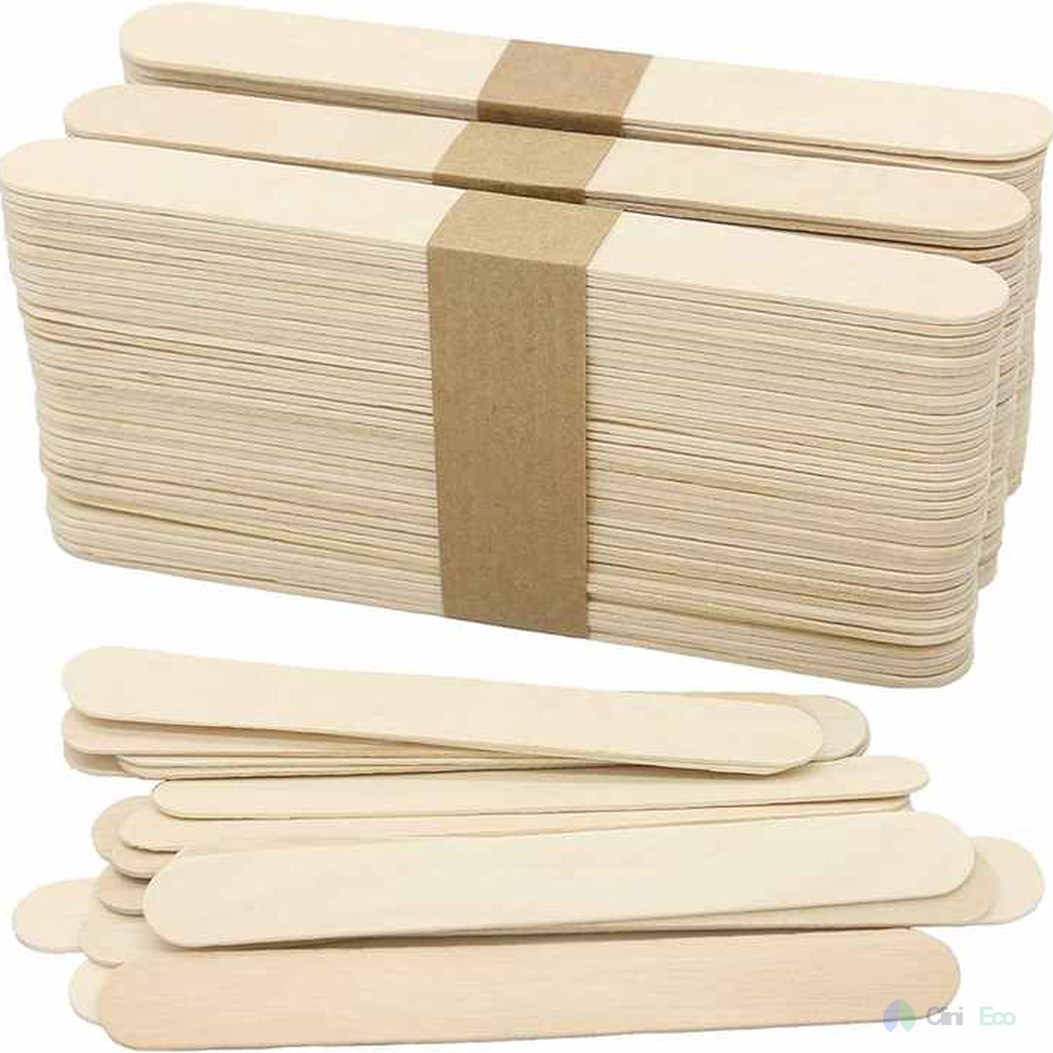 CliniEco Medical Tongue Depressors — Birch Wood, 1.8mm Thick, Sterile, 100-Pack - Image 3