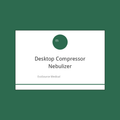 CliniEco Desktop Compressor Nebulizer — Medical-Grade Aerosol Therapy for Asthma & COPD