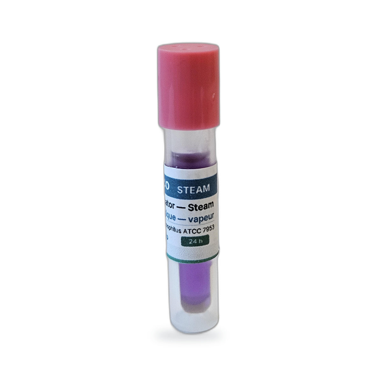 24-hour biological indicator — single indicator, upright