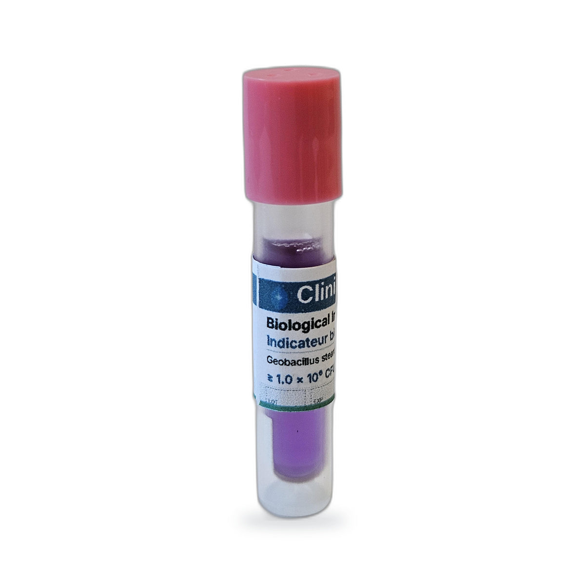24-hour biological indicator — three-quarter view