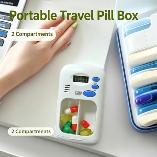 EcoSource Smart Pill Organizer — 7-day medication management for Canadian seniors