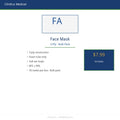 CliniEco Medical Face Mask — 3-Ply, 50-Pack (Bulk / Clinic Pack)
