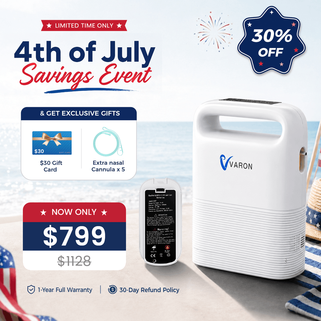 EcoSource Portable Oxygen Concentrator — Pulse-Dose, Lightweight, Battery-Powered for Active Lifestyles