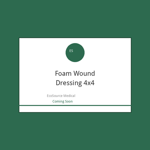 EcoSource Advanced Foam Wound Dressing — pressure injury prevention for Canadian healthcare