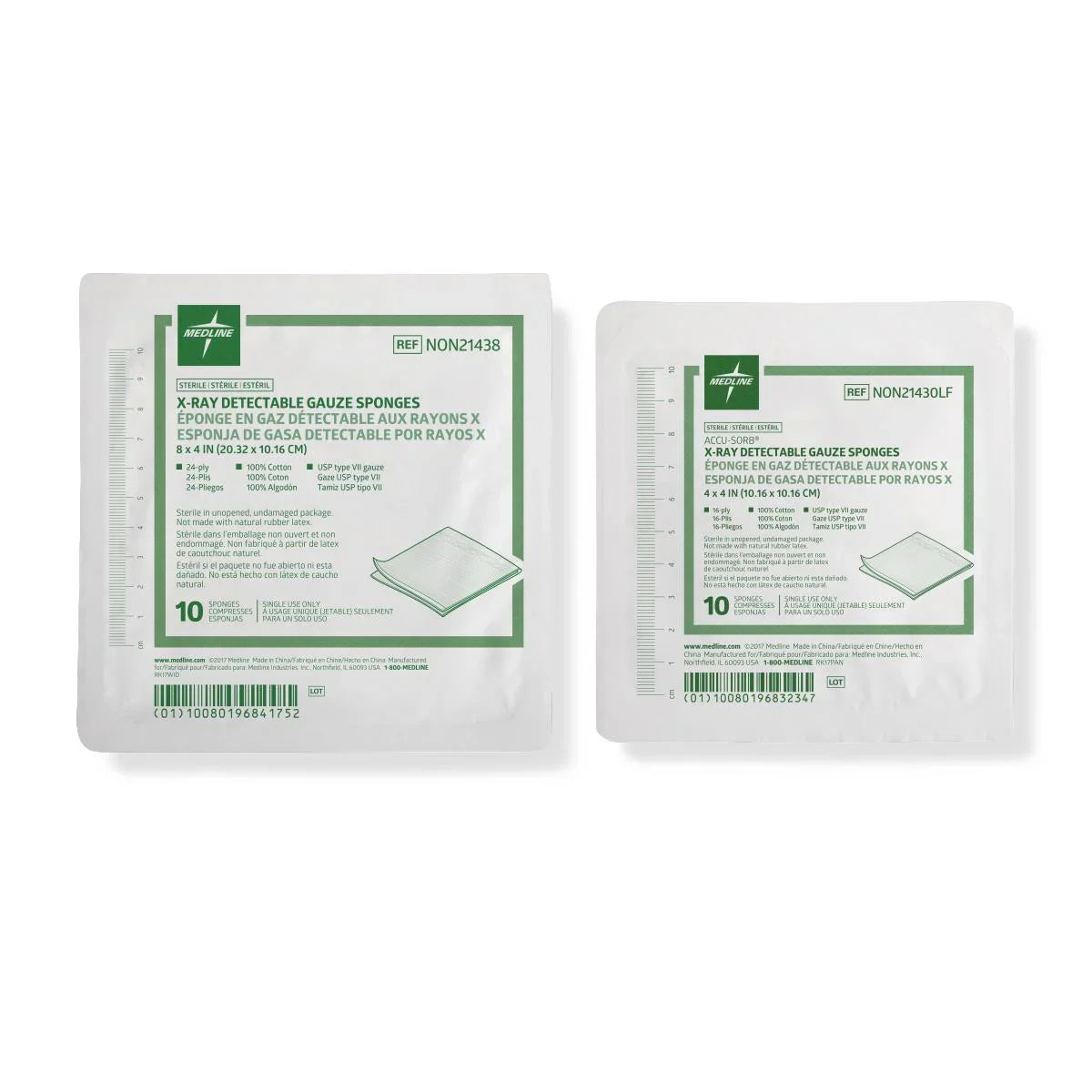 CliniEco Advanced Foam Wound Dressing 4x4